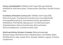 Lade das Bild in den Galerie-Viewer, BAKE & NOURISH Backbox Vegane Weihnachtsplätzchen