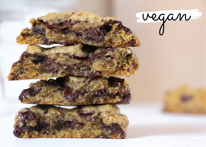 BAKE & NOURISH Backbox Vegane Chocolate Chip Cookies
